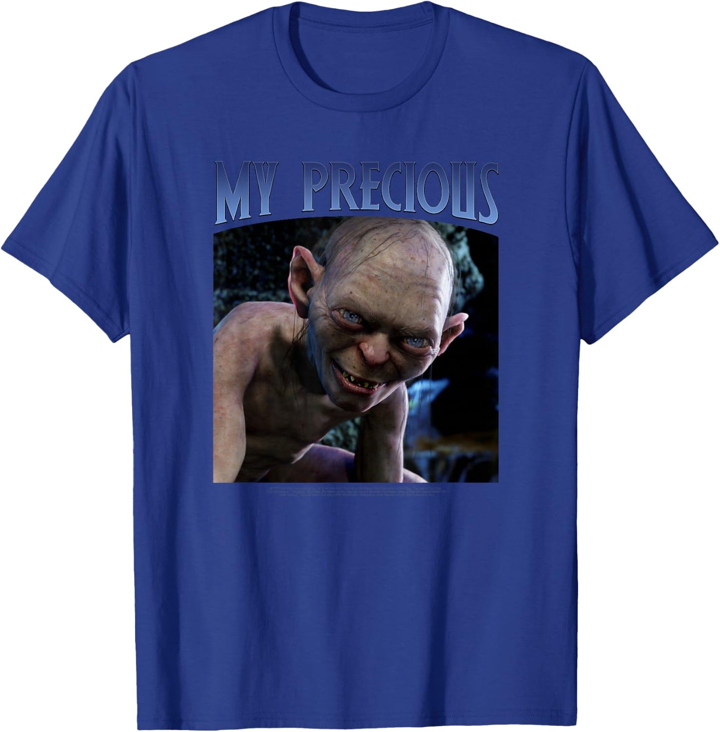 Lord of The Rings Gollum My Precious Poster T-Shirt - T-Shirt | Royal