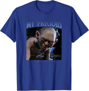 Lord of The Rings Gollum My Precious Poster T-Shirt - T-Shirt | Royal