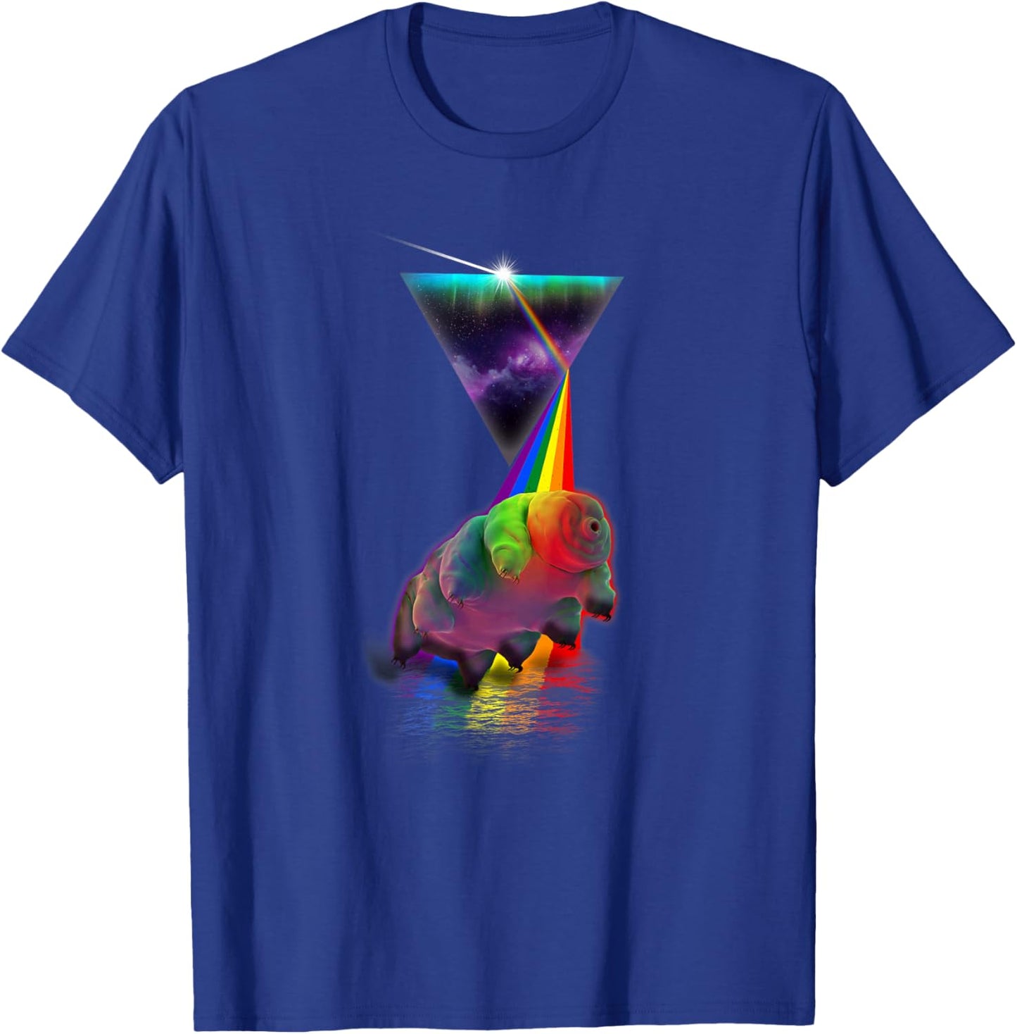 Vintage Retro Prism Tardigrade T-Shirt - T-Shirt | Royal