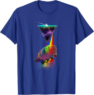 Vintage Retro Prism Tardigrade T-Shirt - T-Shirt | Royal