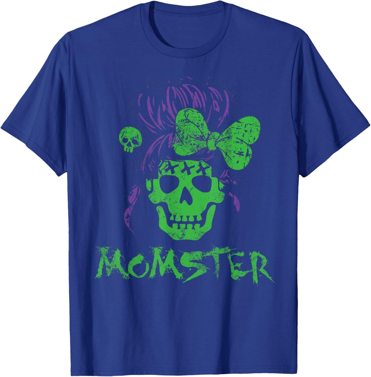 Momster Shirt Retro Funny Horror Zombie Halloween T-Shirt - T-Shirt | Royal