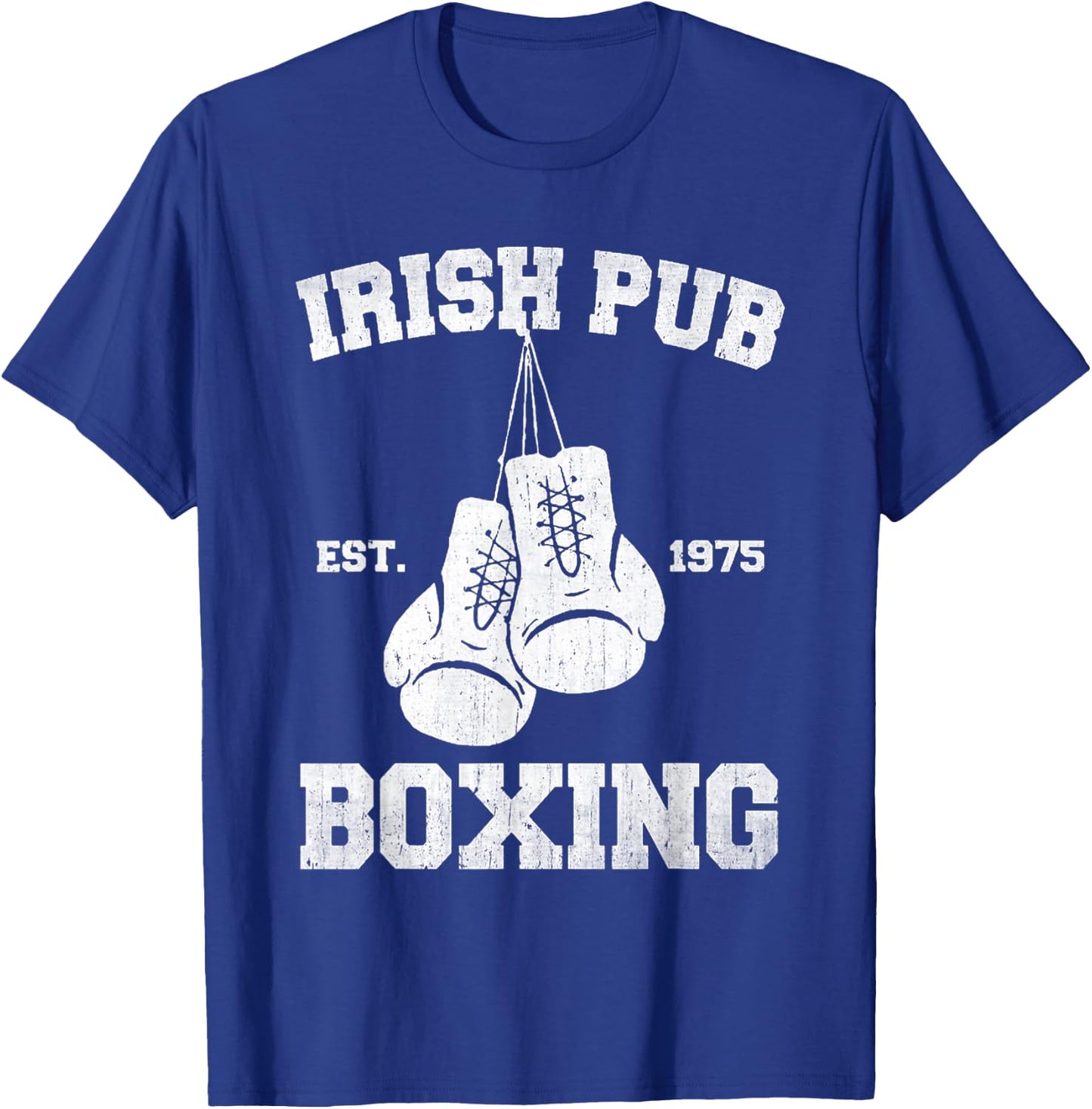 Vintage Irish Pub Est 1975 Boxing Day T-Shirt - T-Shirt | Royal