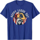Happy Labor Day For Proud Patriotic Strong Registered Nurses T-Shirt - T-Shirt | Royal