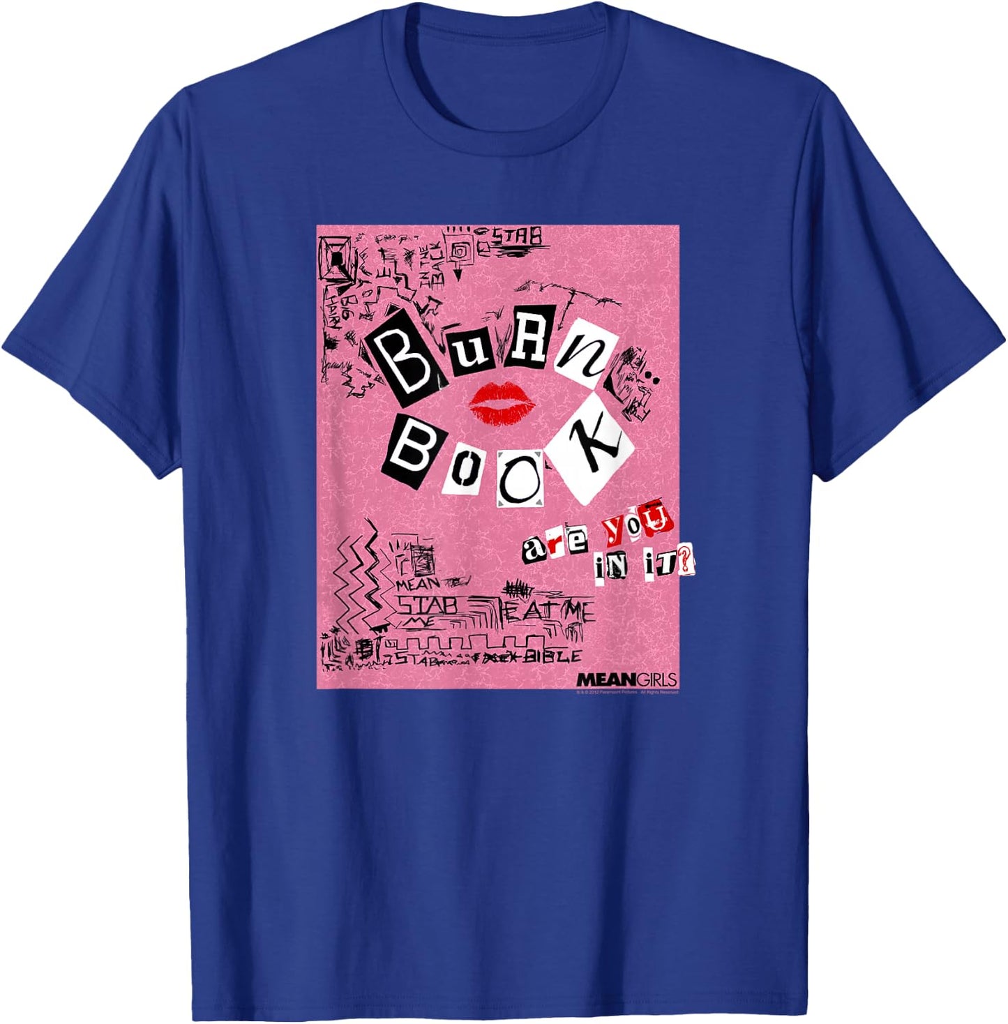Mean Girls Burn Book T-Shirt - T-Shirt | Royal