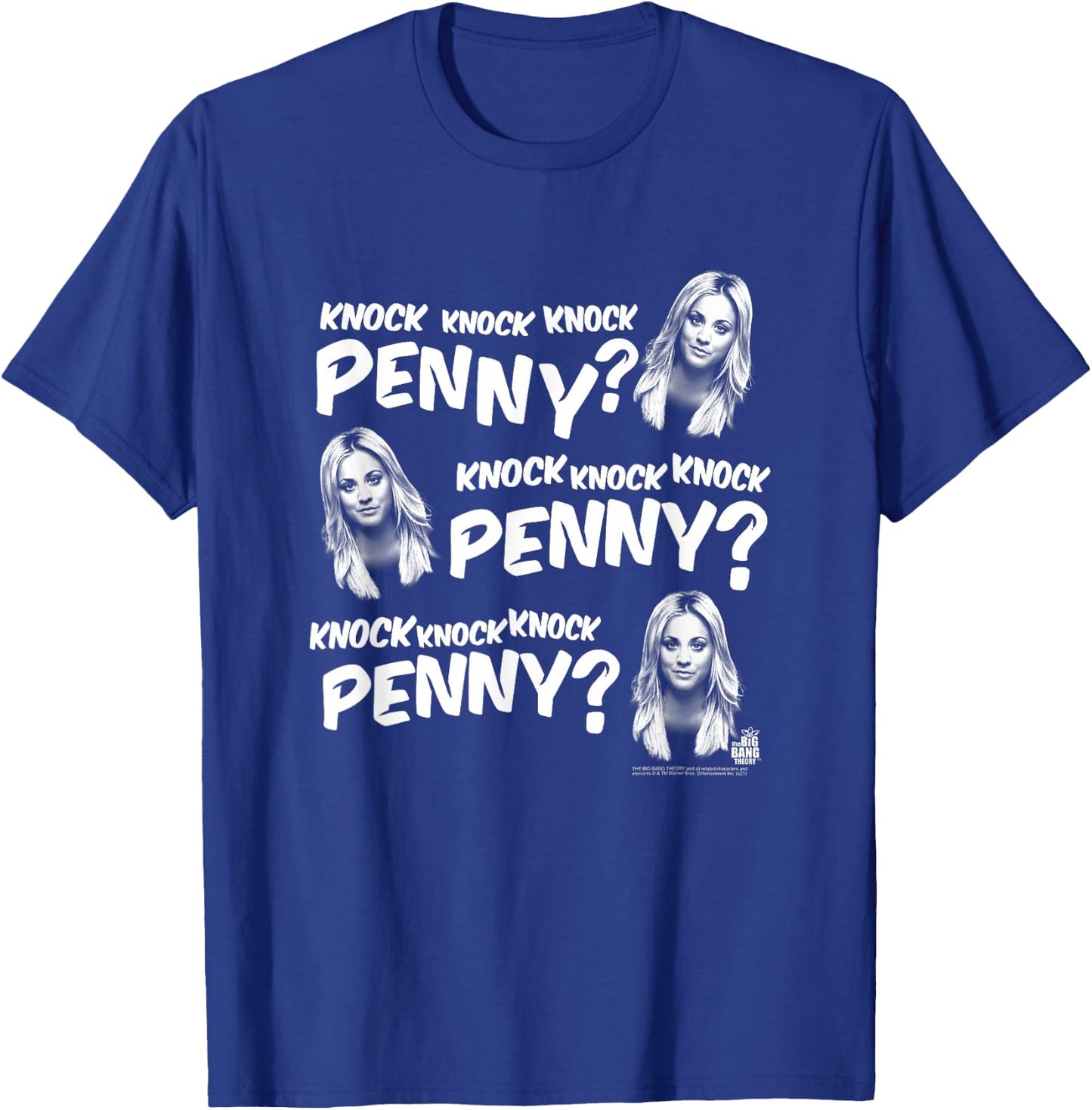 The Big Bang Theory Knock Knock Knock Penny TV Show T-Shirt - T-Shirt | Royal
