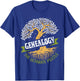 Genealogy The Ultimate Puzzle - Genealogist Ancestry T-Shirt - T-Shirt | Royal