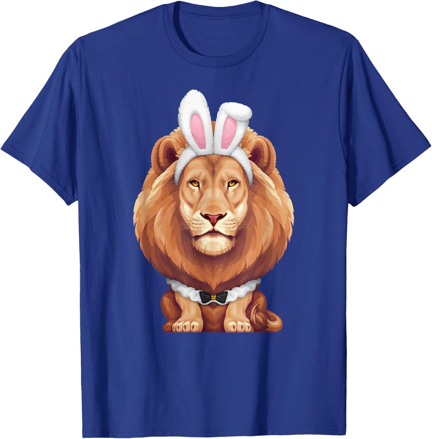 Lion in the Easter Bunny Costume T-Shirt - T-Shirt | Royal