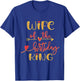 Wife of The Birthday King Man Bday Party Idea T-Shirt - T-Shirt | Royal