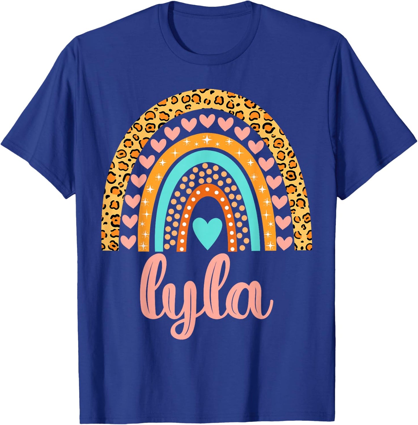 Lyla Lyla Name Birthday Shirt Gift T-Shirt - T-Shirt | Royal