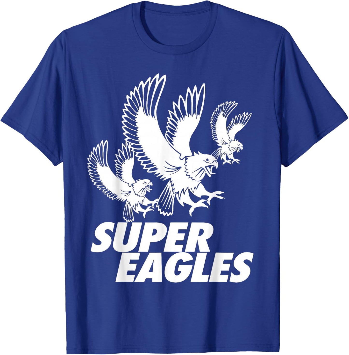 Nigeria Super Eagles Shirt Soccer Cup Football shirt T-Shirt - T-Shirt | Royal