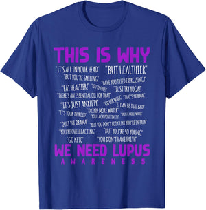 This is Why We Need Lupus Awareness T-Shirt - T-Shirt | Royal
