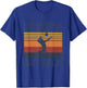 Volleyball Dad Like A Normal Dad Only Cooler Vintage T-Shirt - T-Shirt | Royal