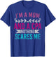 Mothers Day Im A Mom And A CPA Nothing Scares Me Funny CPA T-Shirt - T-Shirt | Royal