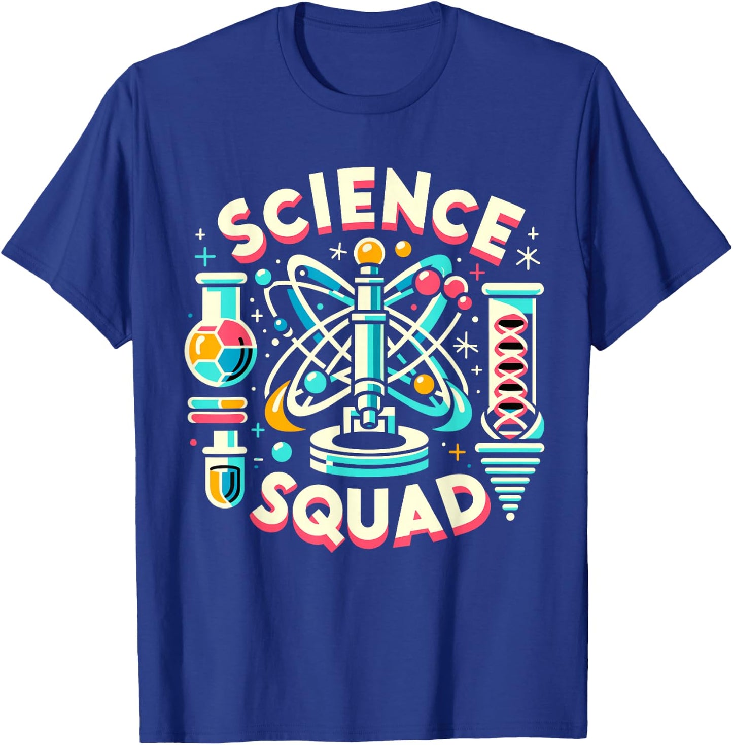 Science Squad Science Gear for Scientists Research | Science T-Shirt - T-Shirt | Royal