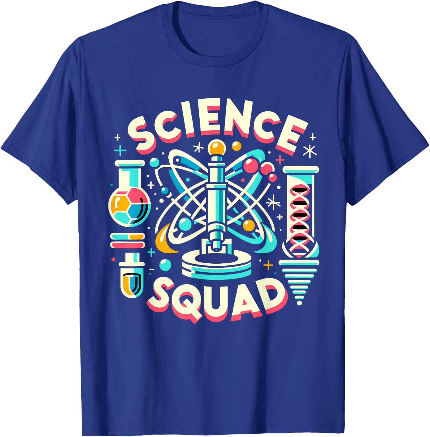 Science Squad Science Gear for Scientists Research | Science T-Shirt - T-Shirt | Royal