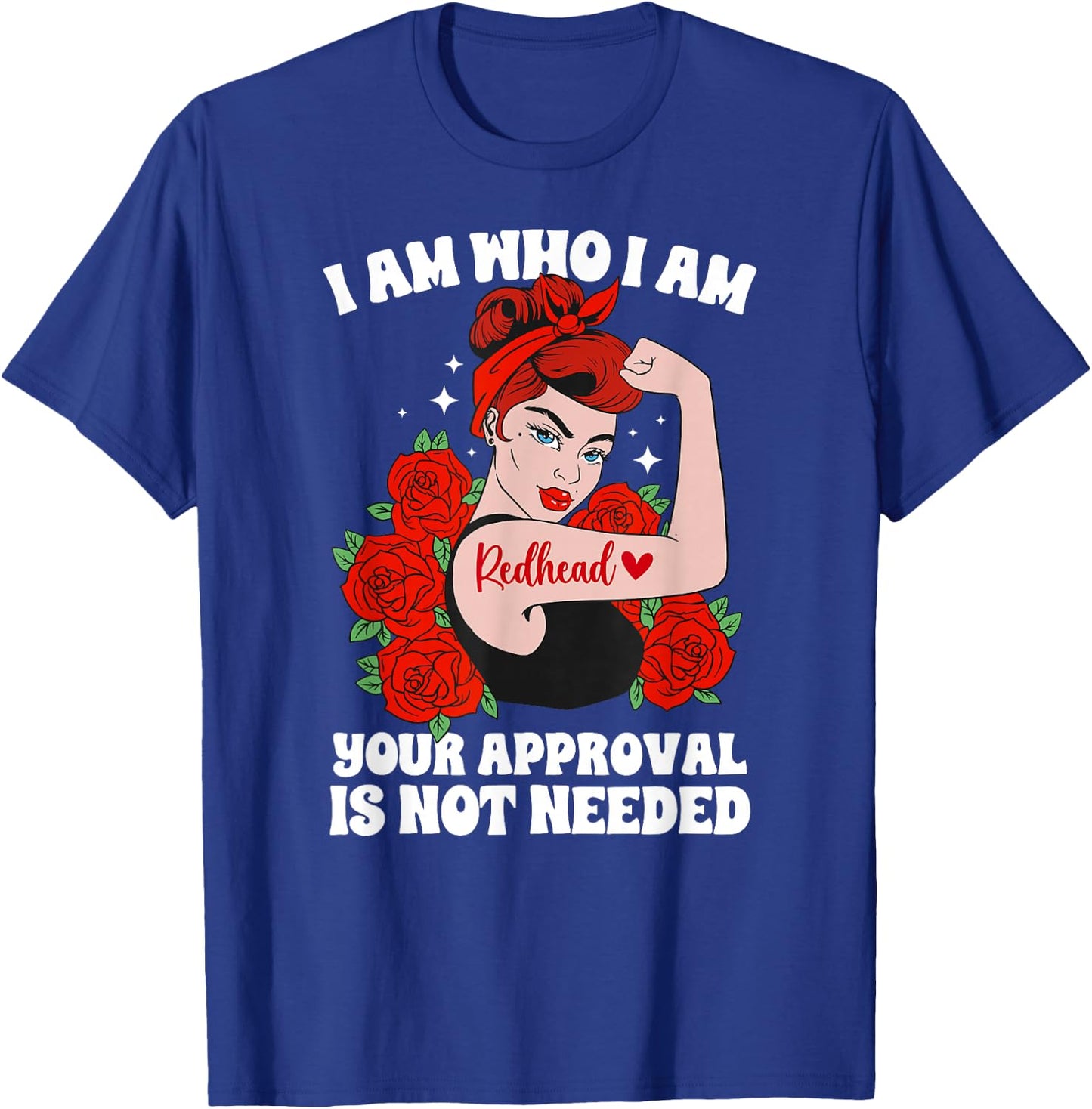 Redhead Proud Red Haired Ginger Red Hair T-Shirt - T-Shirt | Royal
