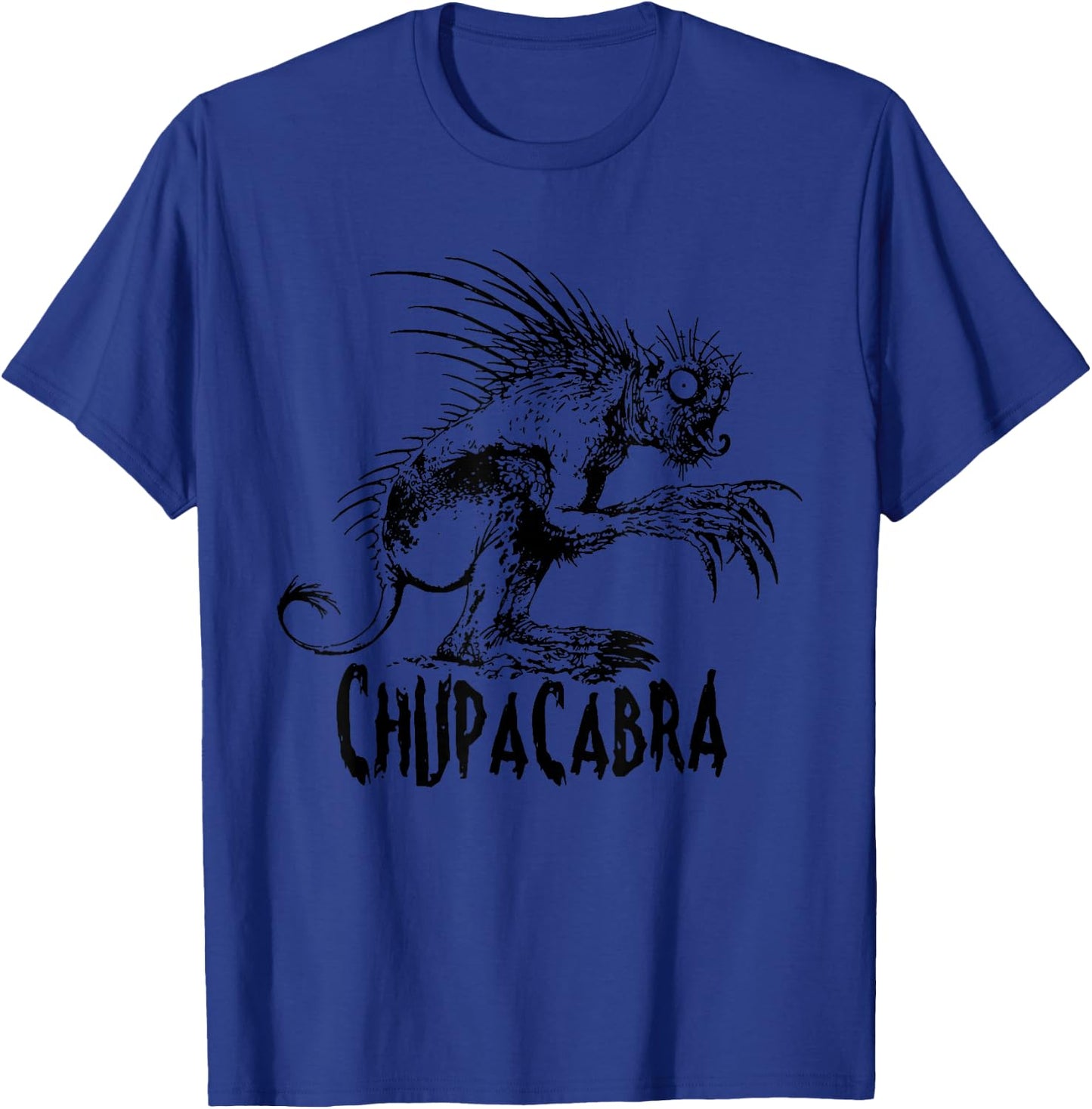 Chupacabra | Goat Sucker From Puerto Rico Cryptids T-Shirt - T-Shirt | Royal