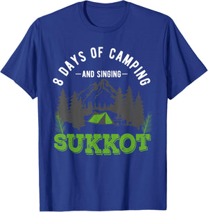 Feast of Tabernacles with Lulav and Etrog or Sukkot T-Shirt - T-Shirt | Royal