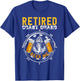 Retired Coast Guard Beer Me Forces Coast Guard T-Shirt - T-Shirt | Royal