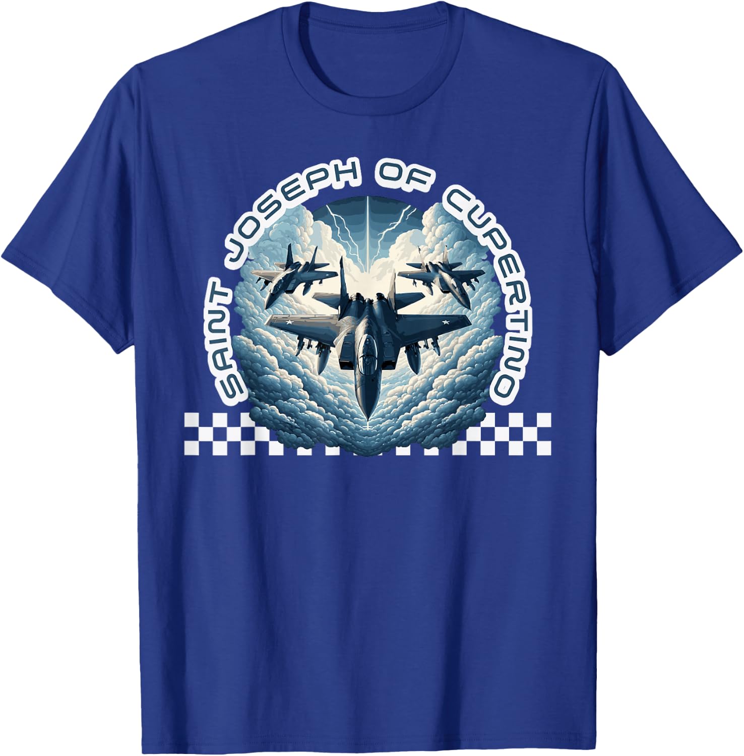 St. Joseph of Cupertino Patron Saint of Pilots Aviators Men T-Shirt - T-Shirt | Royal