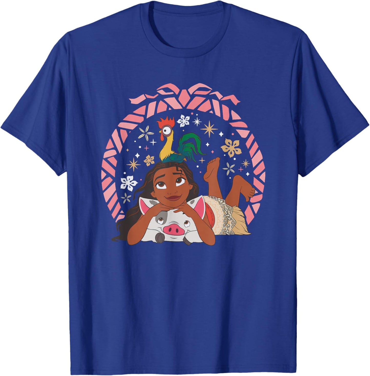 Disney Princess Moana HEI HEI and Pua Holiday T-Shirt - T-Shirt | Royal