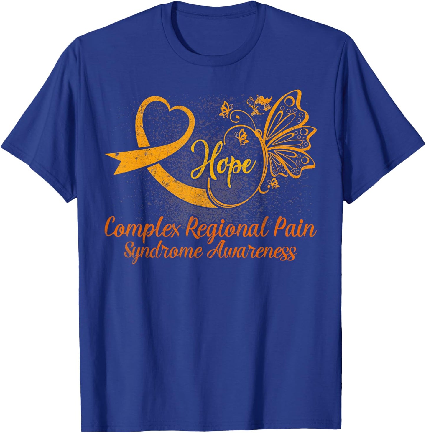 CRPS Awareness Complex Regional Pain Syndrome Novelty T-Shirt - T-Shirt | Royal