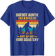 Bigfoot Auntie Like a Regular Aunt but Way More Squatchy T-Shirt - T-Shirt | Royal