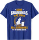 Rodeo Barrel Racer Grandmother Horse Grandma Barrel Racing T-Shirt - T-Shirt | Royal