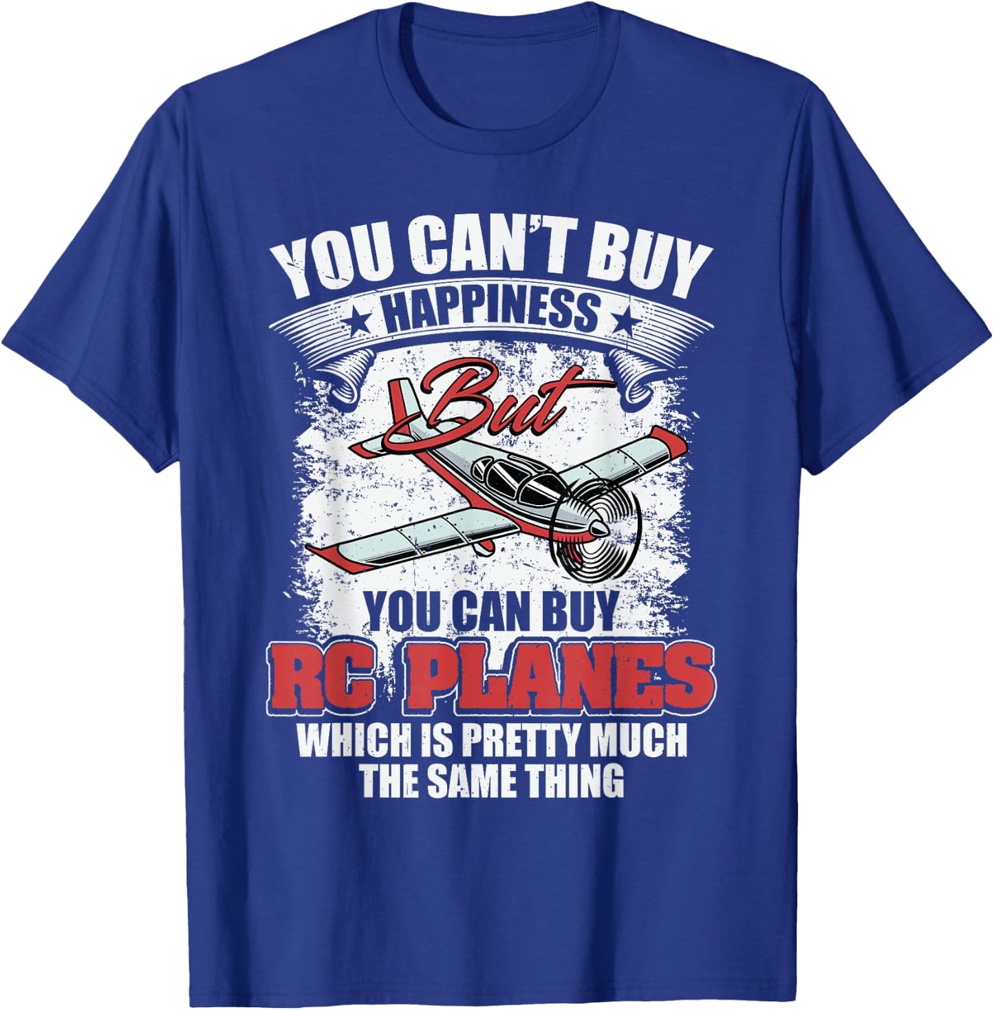 Radio Controlled Planes RC Airplane Fighter Jet RC Plane T-Shirt - T-Shirt | Royal
