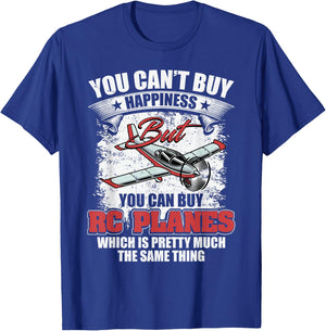 Radio Controlled Planes RC Airplane Fighter Jet RC Plane T-Shirt - T-Shirt | Royal