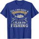 Funny Bass Fishing Retirement Graphic Women Men Fishermen T-Shirt - T-Shirt | Royal