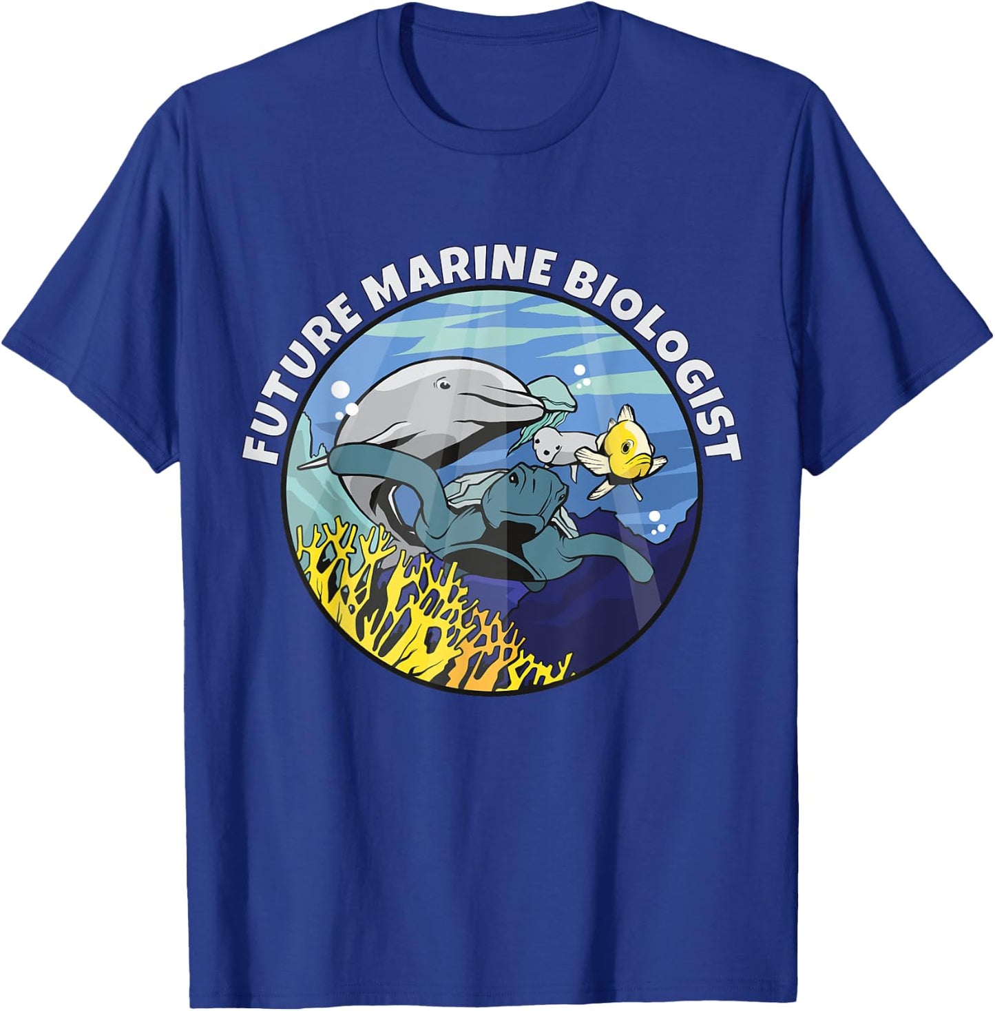 Future Marine Biologist T-Shirt - T-Shirt | Royal