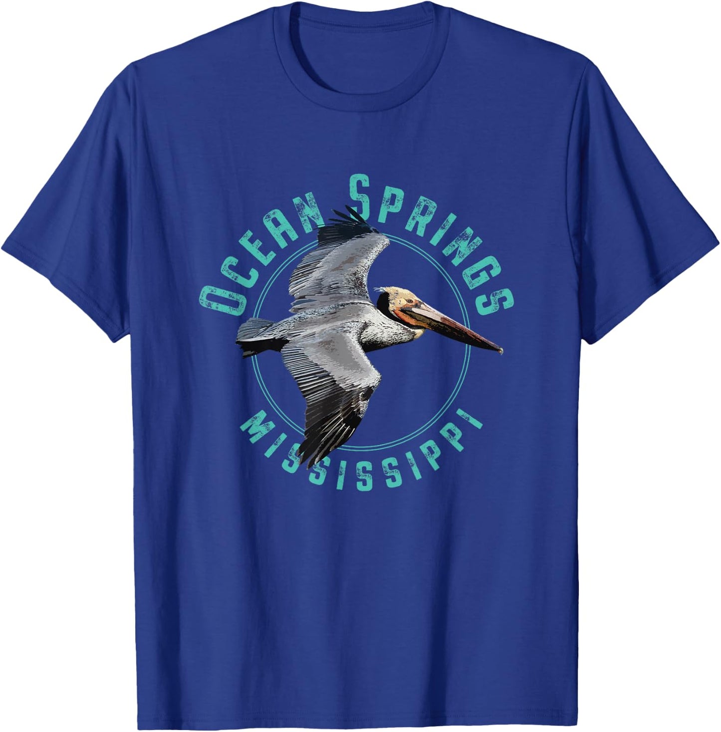 Ocean Springs Mississippi T-Shirt - T-Shirt | Royal