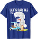 Let's Par I'm 3 3rd Birthday Party Golf Birthday Golfer T-Shirt - T-Shirt | Royal