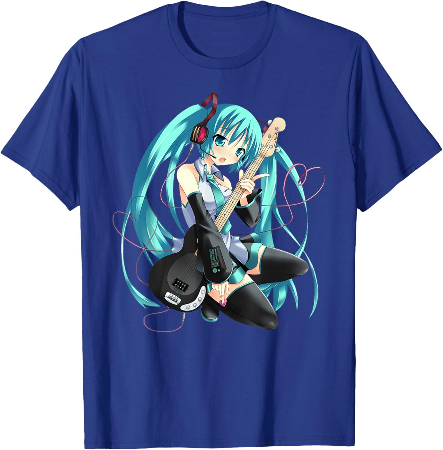 Perfect Anime Girl, I love Music, Anime and Manga Cosplays T-Shirt - T-Shirt | Royal