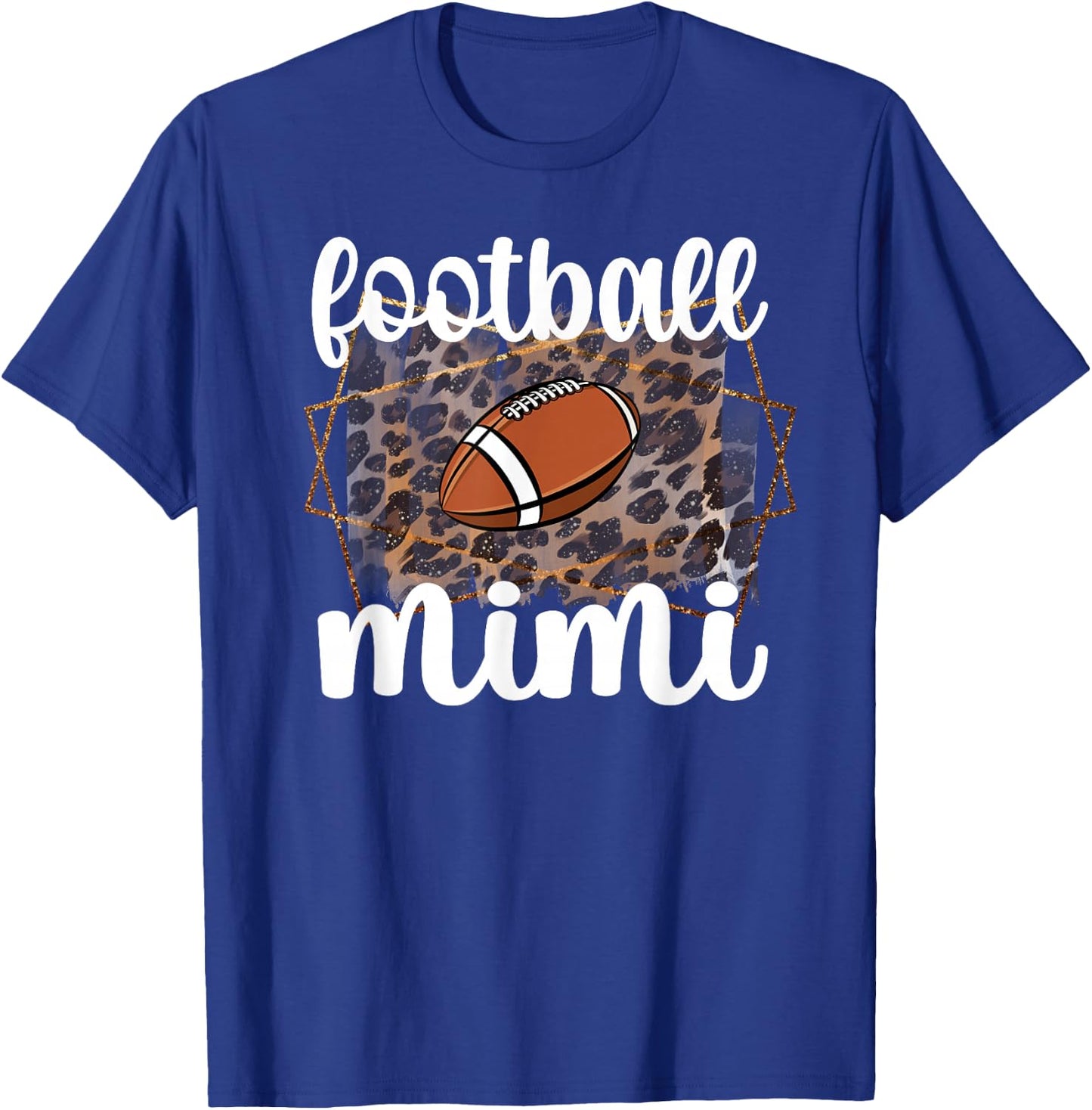 Football Mimi Proud Mimi Of A Football Player Grandma T-Shirt - T-Shirt | Royal