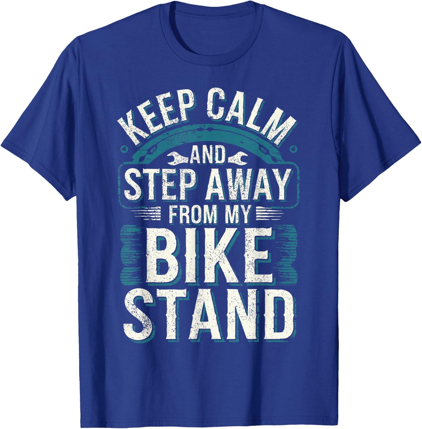 Bike Mechanic Bike Shop Bicycle Mechanic T-Shirt - T-Shirt | Royal