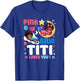 Pink Or Blue Titi Loves You Baby Gender Reveal Party T-Shirt - T-Shirt | Royal