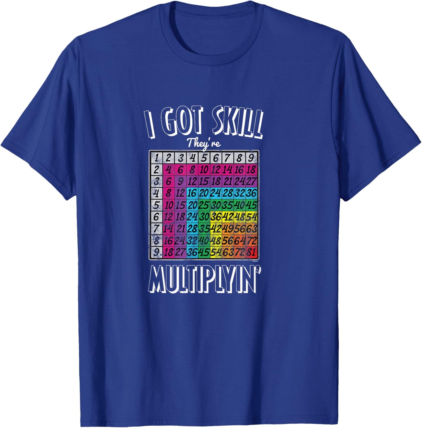 Maths Genie Maths Teacher Scientist Maths Gift T-Shirt - T-Shirt | Royal