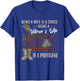 Being A Wife Is A Choice Being A Veteran's Wife Is Privilege T-Shirt - T-Shirt | Royal