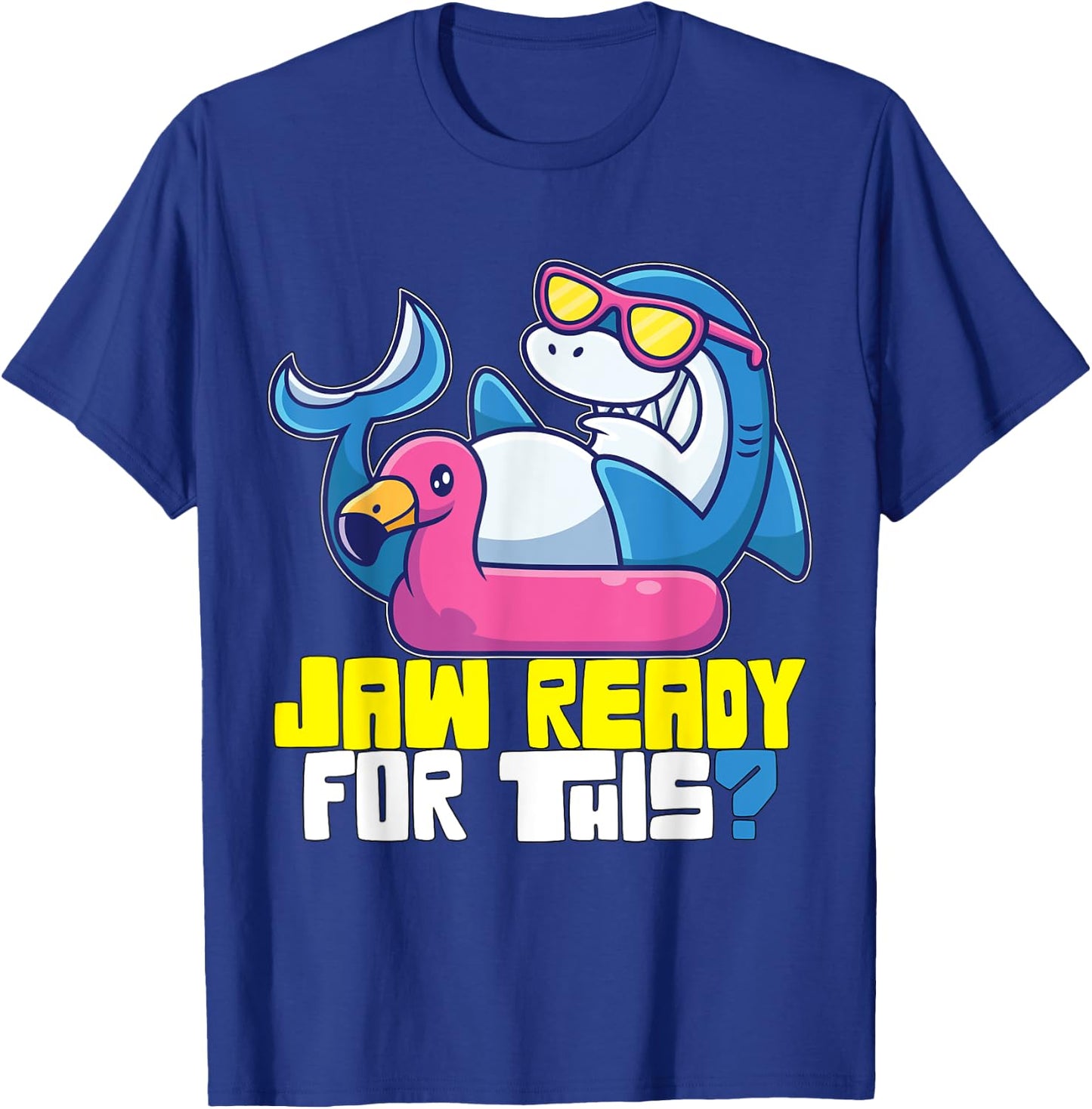 Jaw ready for this? Summer Vacation Ocean Surfing Women T-Shirt - T-Shirt | Royal