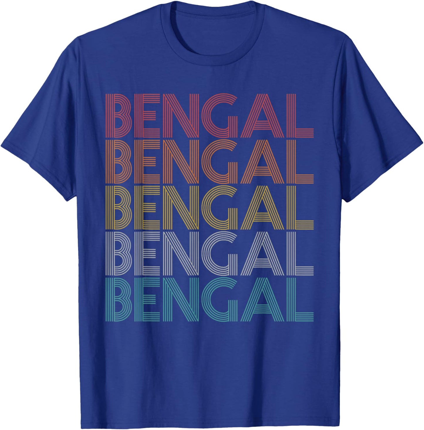 Retro Vintage Bengal T-Shirt - T-Shirt | Royal