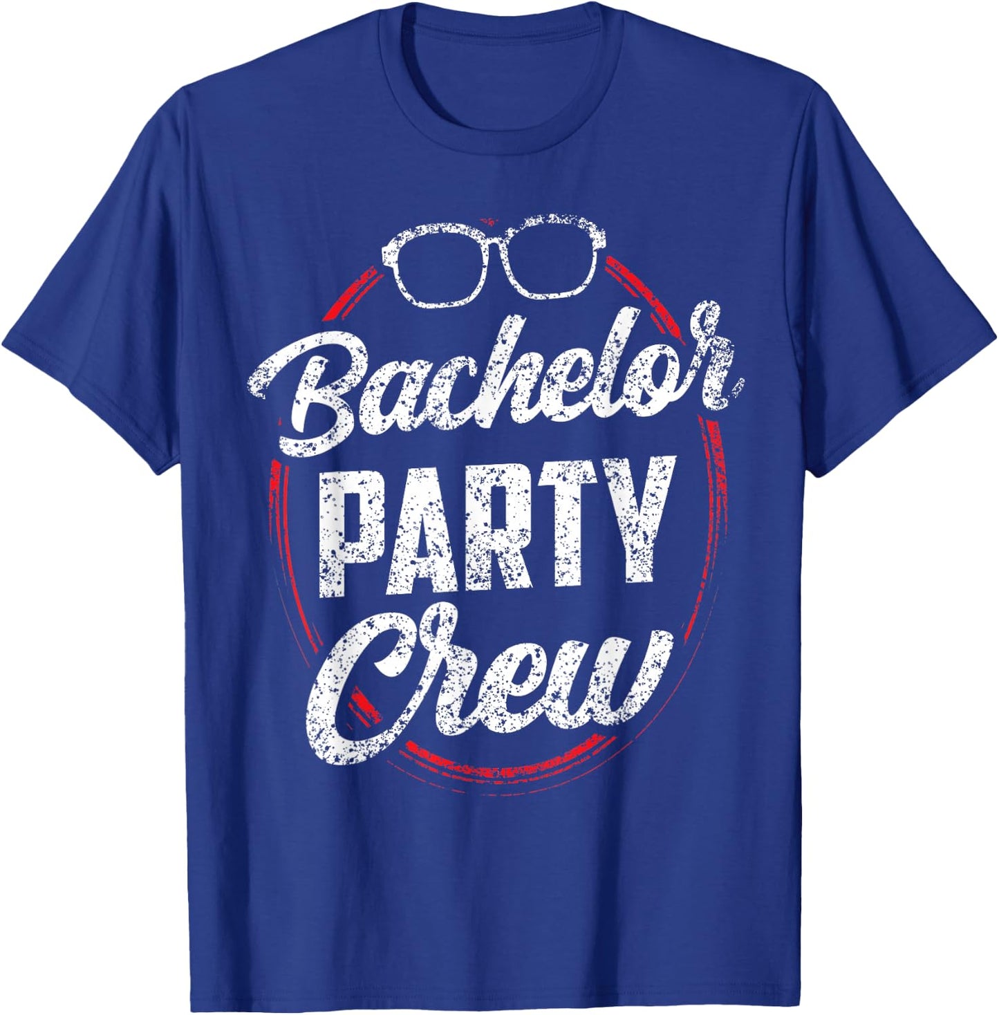 Bachelor Party Crew Team Bride Groom T-Shirt - T-Shirt | Royal