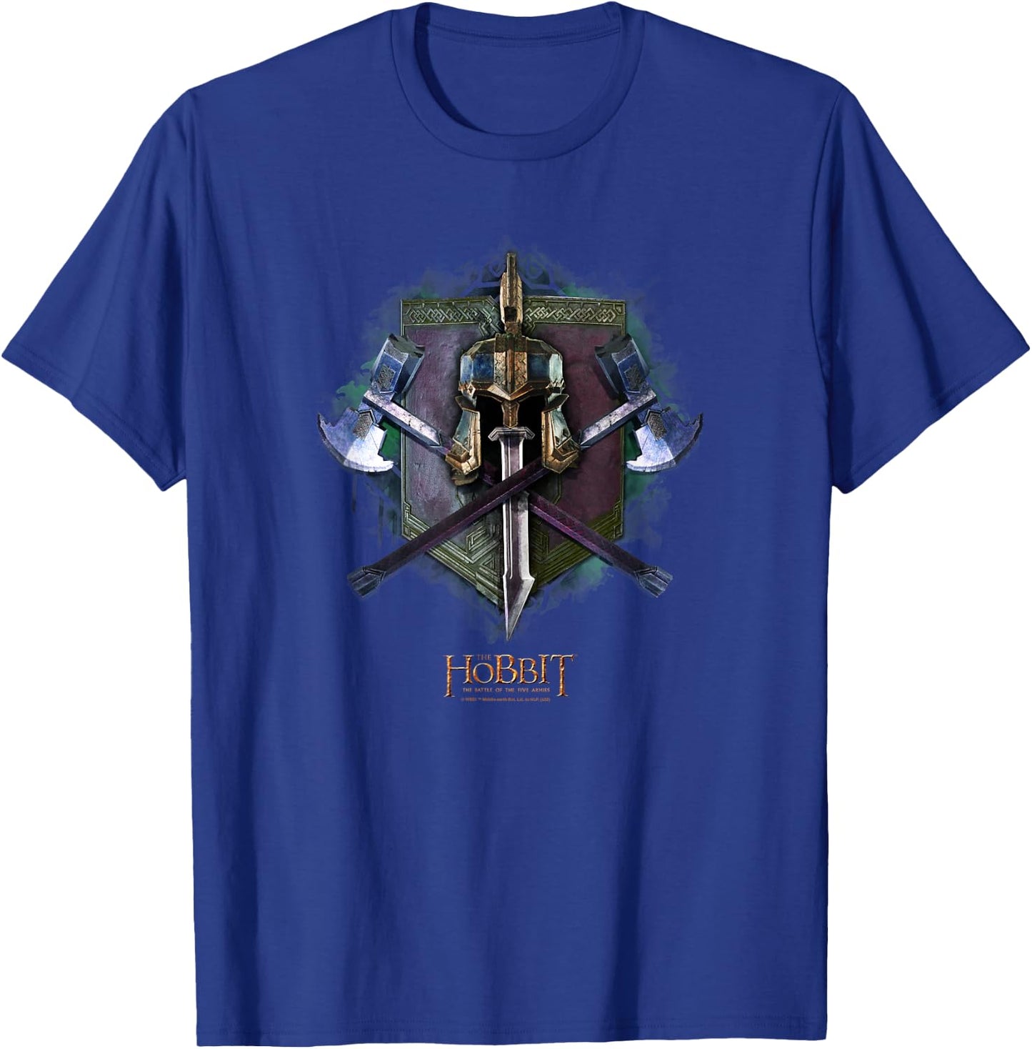 The Hobbit Dwarves of Erebor Armor Poster T-Shirt - T-Shirt | Royal