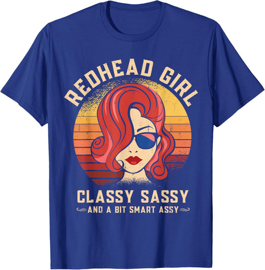 Red Hair funny Redhead T-Shirt - T-Shirt | Royal
