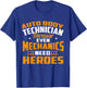 Auto Body Technician Heroes - Automotive Car Customizer T-Shirt - T-Shirt | Royal