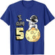 I am 5 Space Astronaut Kid Moon Walker 5th Birthday T-Shirt - T-Shirt | Royal