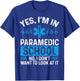 Paramedic School Accessoires EMT School Must Haves EMS T-Shirt - T-Shirt | Royal