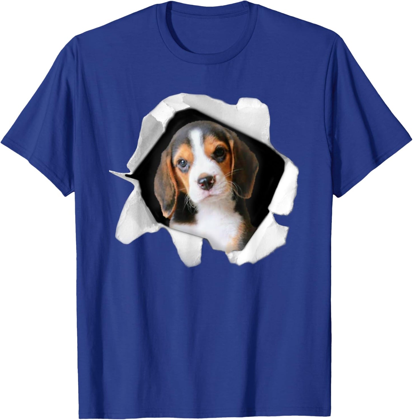 Cute Beagle Shirt Dog Puppy Lover Men Women Boys Girls T-Shirt - T-Shirt | Royal