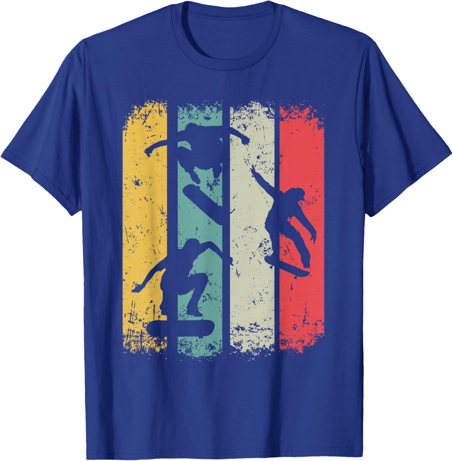Skateboard Skater Boys Skateboarders Kids - Skateboarding T-Shirt - T-Shirt | Royal